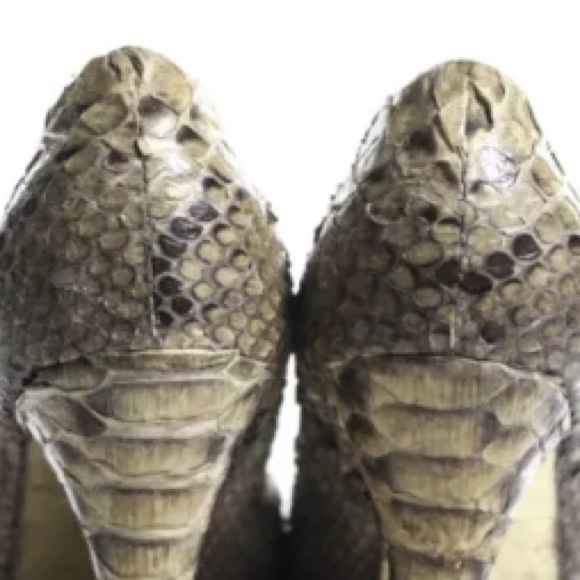100% AUTHINTIC Python Vintage heels. SIZE 10 - Picture 5 of 8